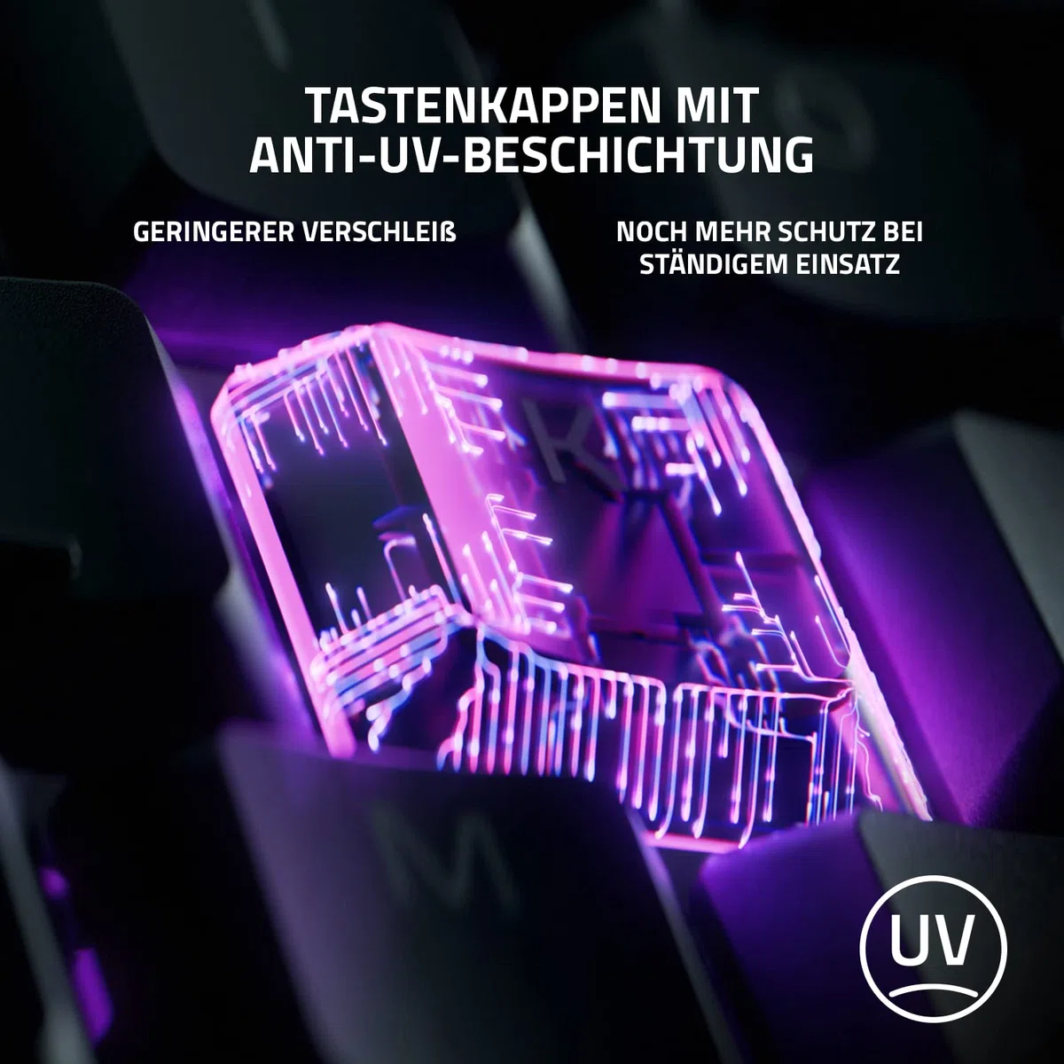 Razer Ornata V3 X Flache Membran-Tastatur mit Chroma RGB QWERTZ DE-Layout Schwarz