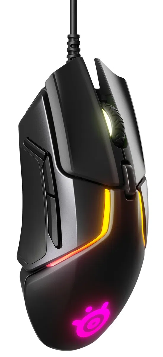 SteelSeries Rival 600 Gaming-Maus 12.000 CPI TrueMove3+ Dual Optical Sensor RGB-Beleuchtung Schwarz
