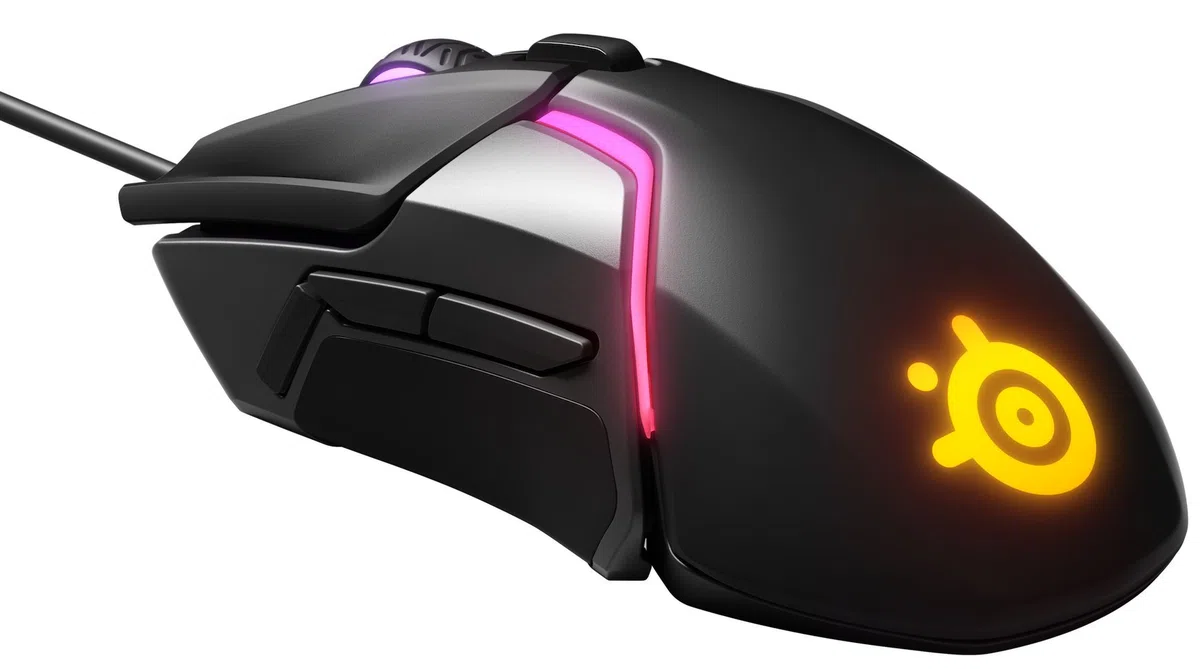 SteelSeries Rival 600 Gaming-Maus 12.000 CPI TrueMove3+ Dual Optical Sensor RGB-Beleuchtung Schwarz