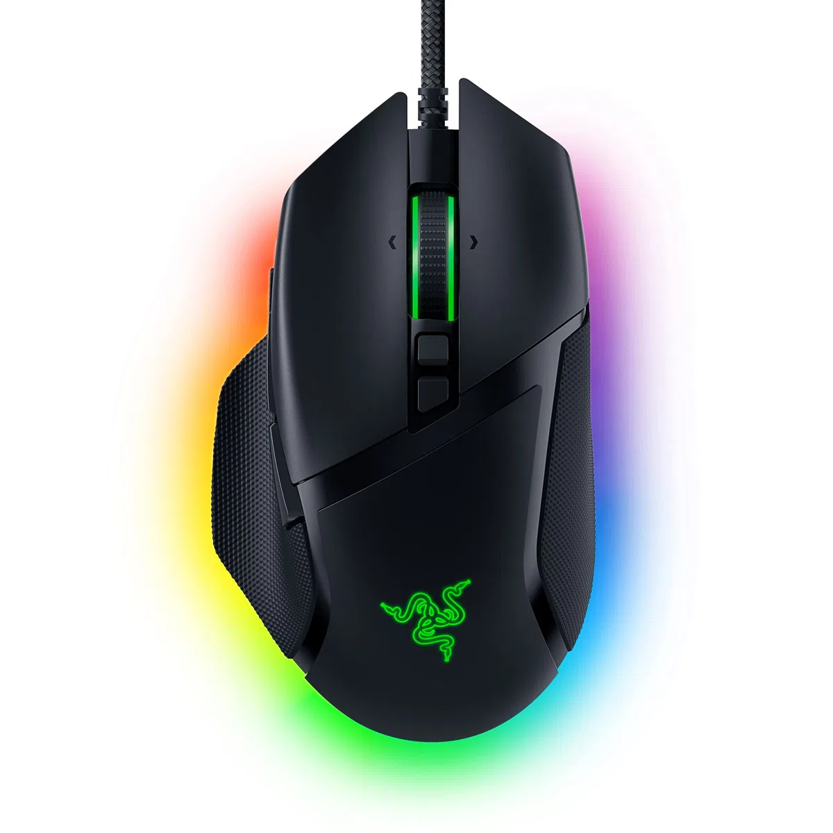 Razer Basilisk V3 Kabelgebundene Gaming Maus mit Chroma RGB für PC Mac Schwarz